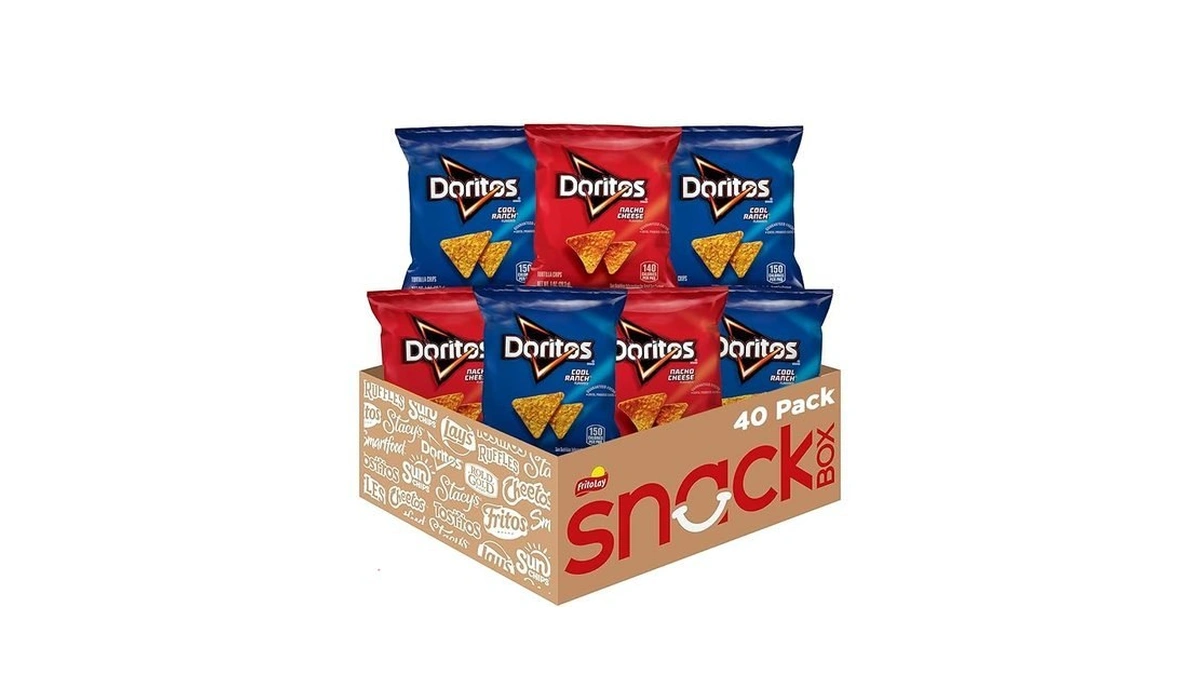 Doritos Flavored Tortilla Chips, Favorites Variety Pack (nacho Cheese And