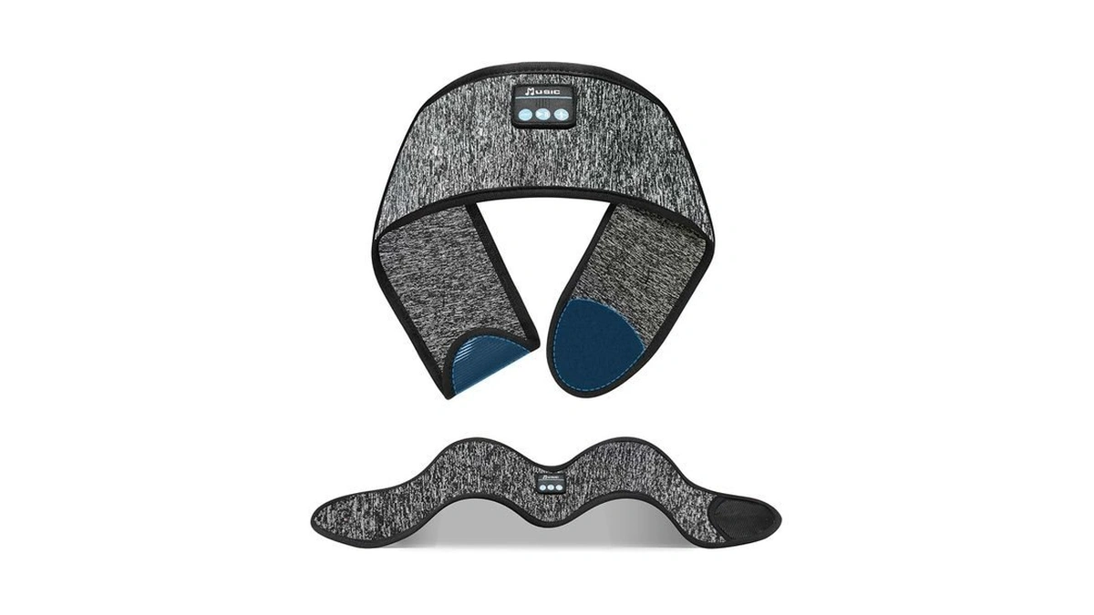 Zruhig Adjustable Headband Headphones, Sleeping Headphones With Ultra-thin Speakers, Bluetooth