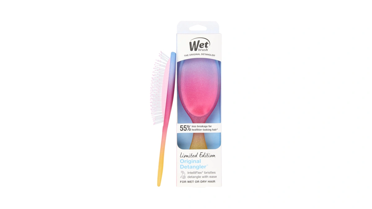 Wet Brush Original Detangler Hair Brush, Soft, Flexible Bristles Gently