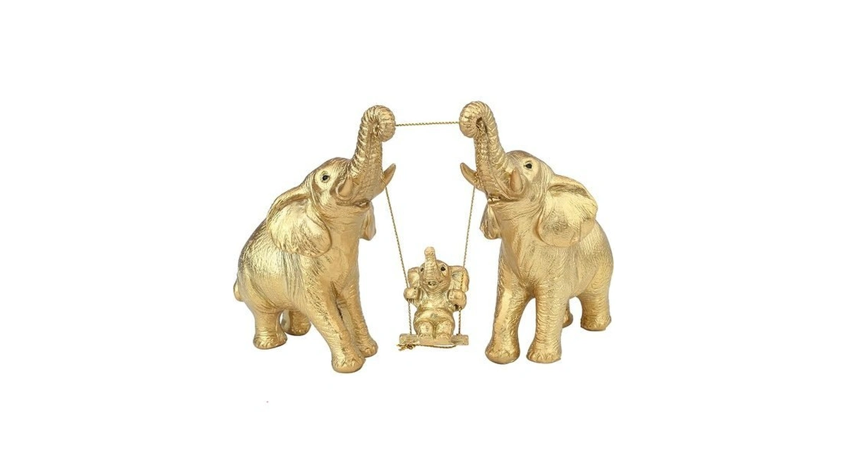 Biineest Elephant Decor Statue Elephants Figurines Adornos Decoraciones Para Sala