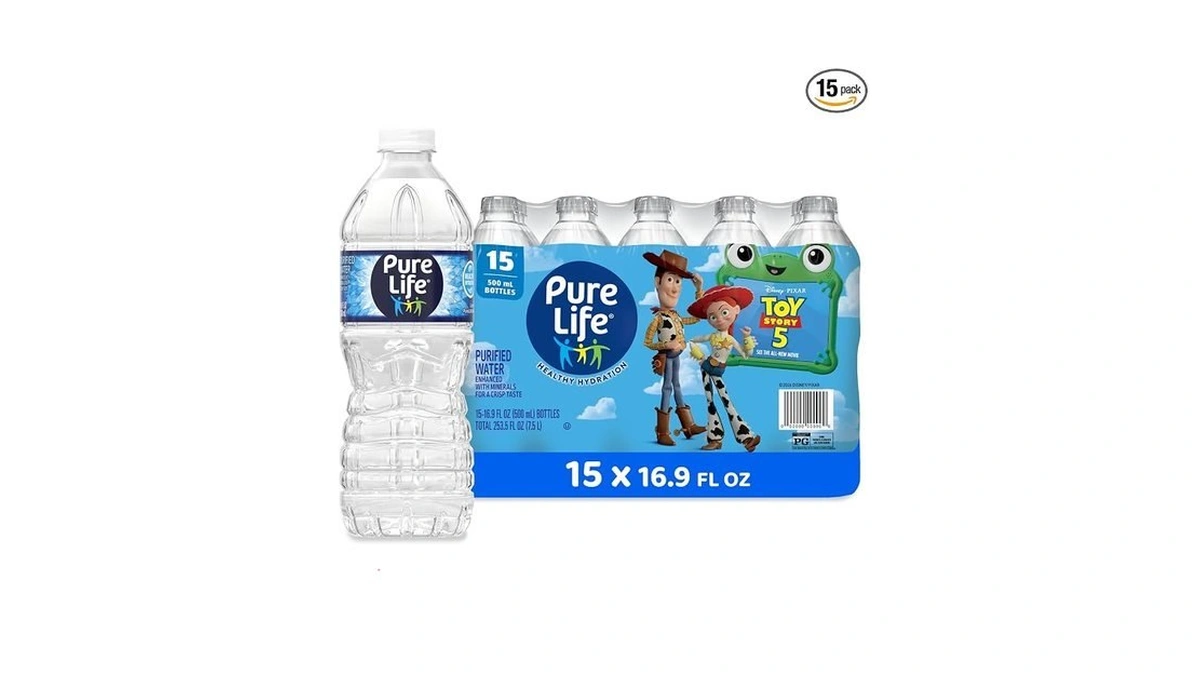 Pure Life Purified Bottled Water, 15 Pack - Still Drinking