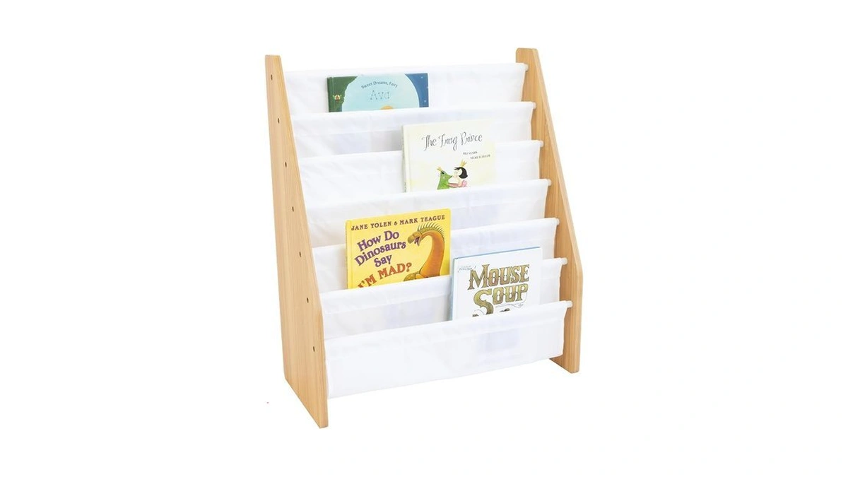 Humble Crew Kids Bookshelf, 6-tier Front-facing Book Display Organizer, Montessori