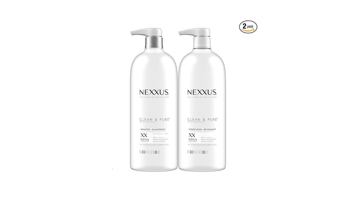 Nexxus Clean And Pure Clarifying Shampoo And Conditioner 2-pack With