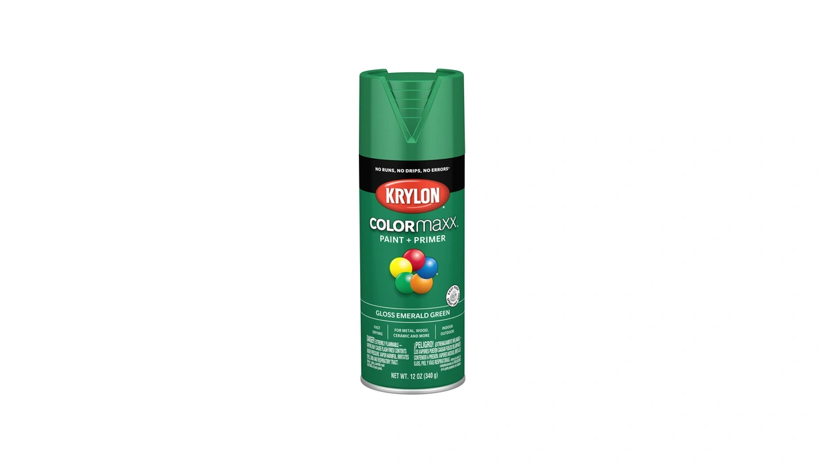Krylon K05517007 Colormaxx Spray Paint And Primer For Indoor/outdoor Use,