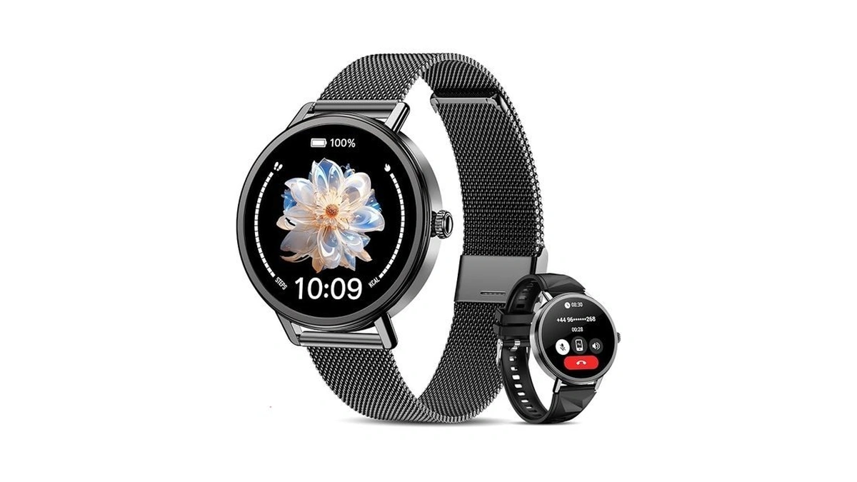 Smart Watches For Women Android / Iphone, 1.26" Amoled Fitness