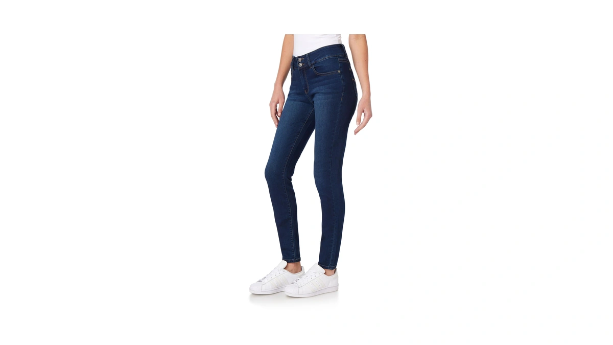 Wallflower Women's Ultra Skinny Mid-rise Insta Soft Juniors Jeans (standard
