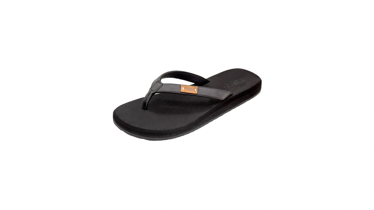Flojos Women's Billie Sandal, Black/black, 9 M Us