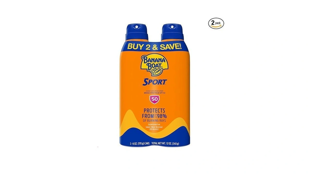 Banana Boat Sport Ultra Spf 50 Sunscreen Spray | Banana