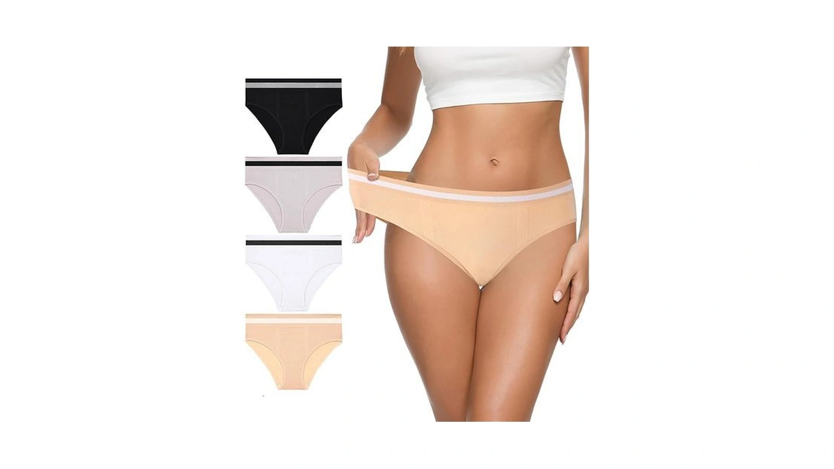 Amazon : Eiggam Women Stretch No Show Soft Pantie