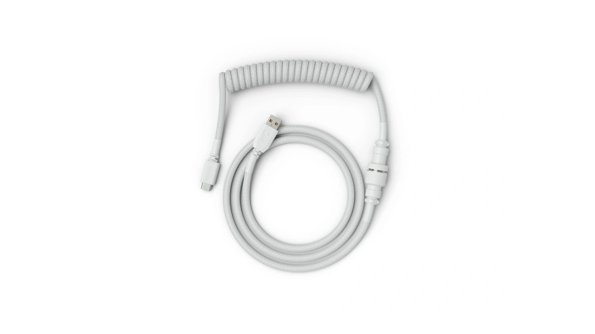Glorious Coiled Keyboard Cable – Usb C Artisan Braided Cables