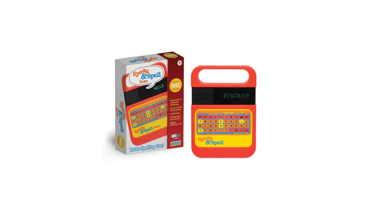 Speak & Spell Electronic Game - Educational Learning Toy, Spelling