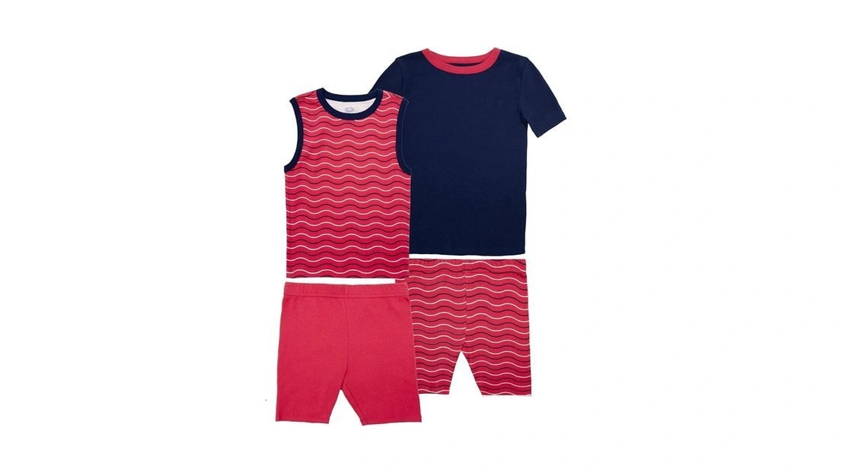 Fruit Of The Loom Boy's Energize Snug Fit 4-piece Pajama