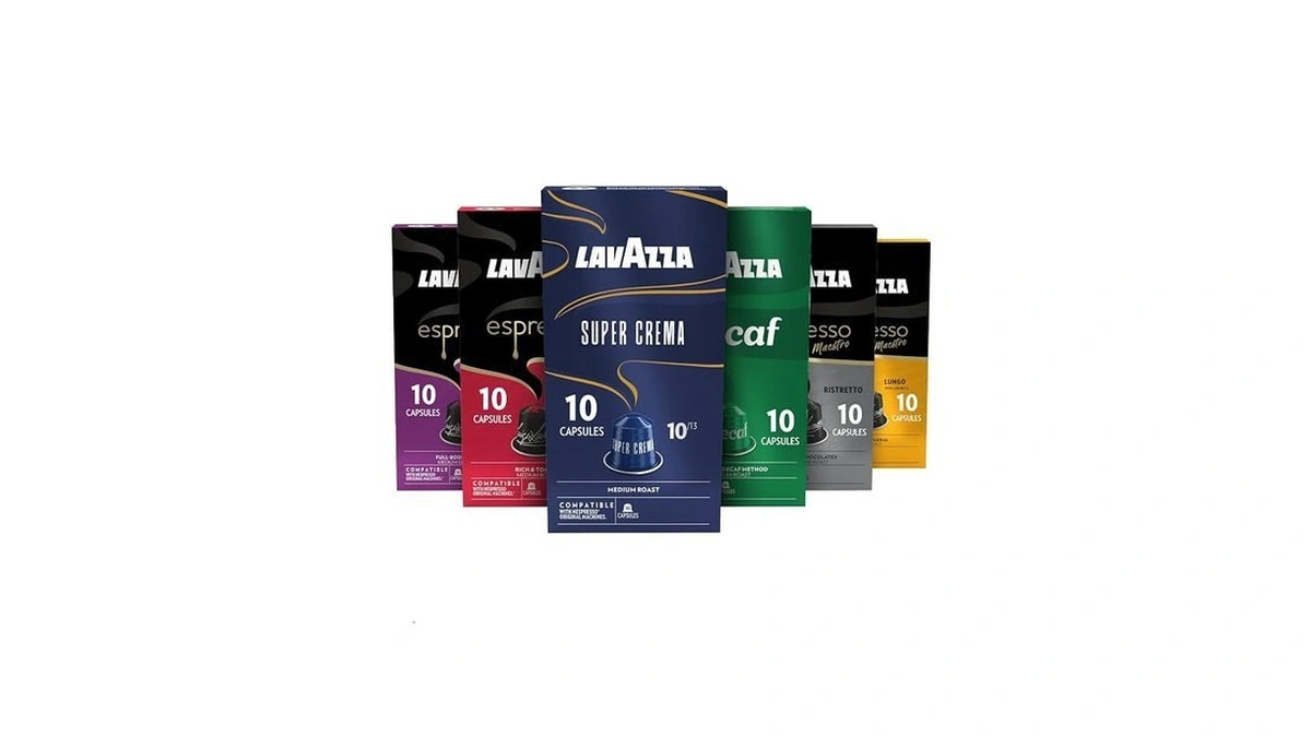 Lavazza Espresso Favorites Collection Of Aluminum Capsules Compatible With Nespresso*