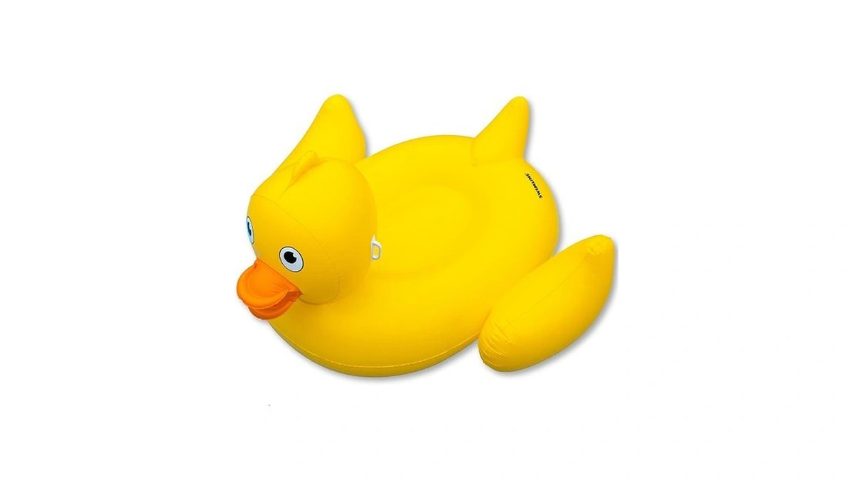 Swimline Original 90620 Giant Inflatable Lucky Ducky Pool Float |