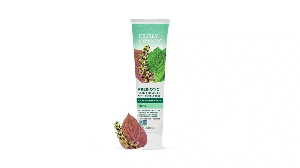 Desert Essence Prebiotic Plant-based Whitening Toothpaste - Mint - Oral