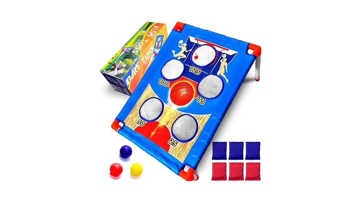 Bean Bag Toss Game For Kids Ages 4-8 - Outdoor