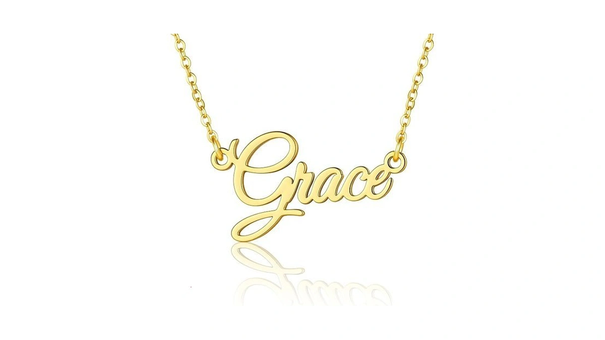 Ritach Name Necklace Grace Necklace - Name Necklaces For Women