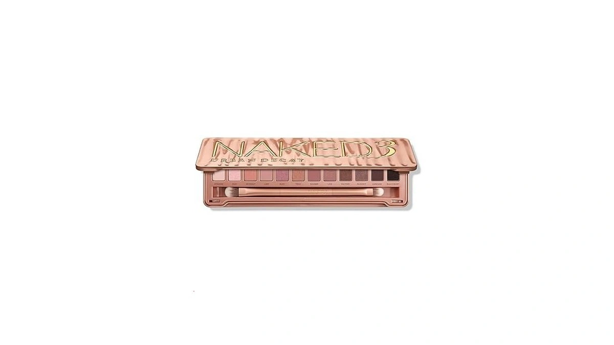 Urban Decay Naked 3, Soft Pink Neutral Eyeshadow Palette, Matte,