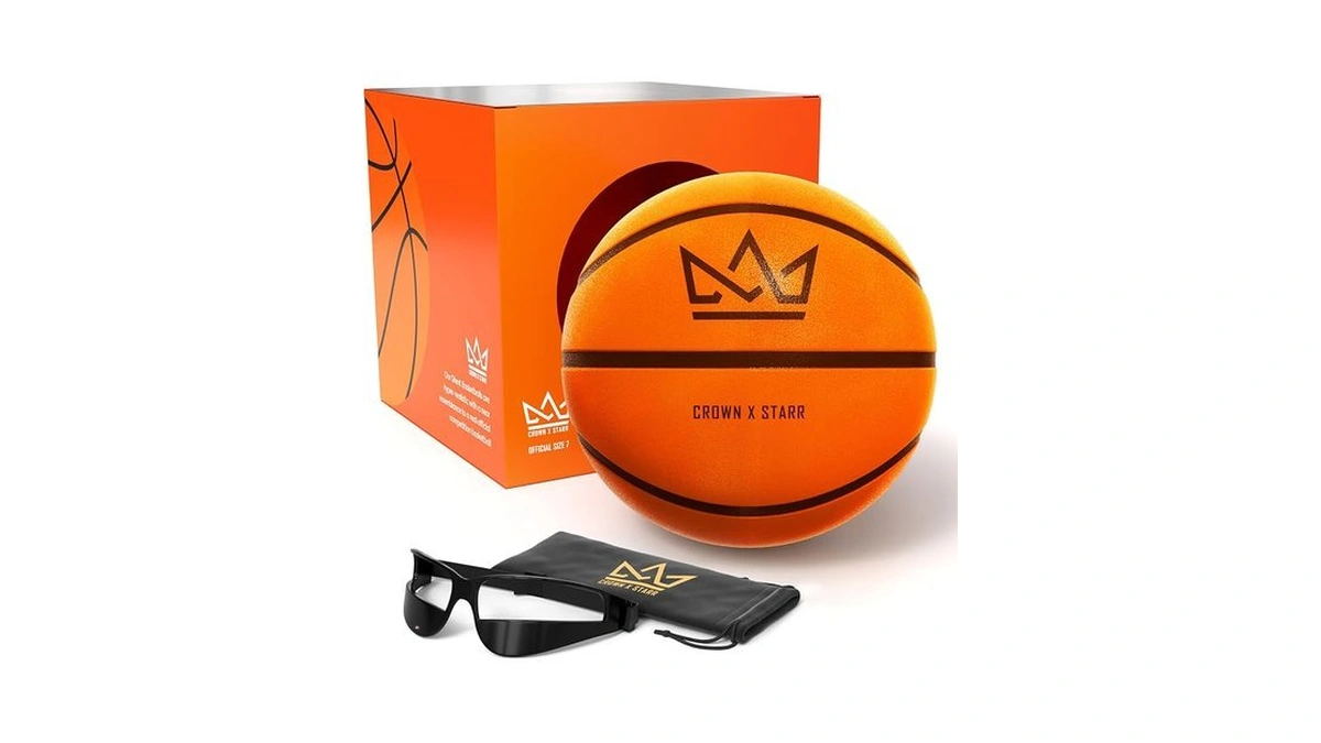 Crown X Starr Silent Basketball Size 7 (29.5”) | 450g