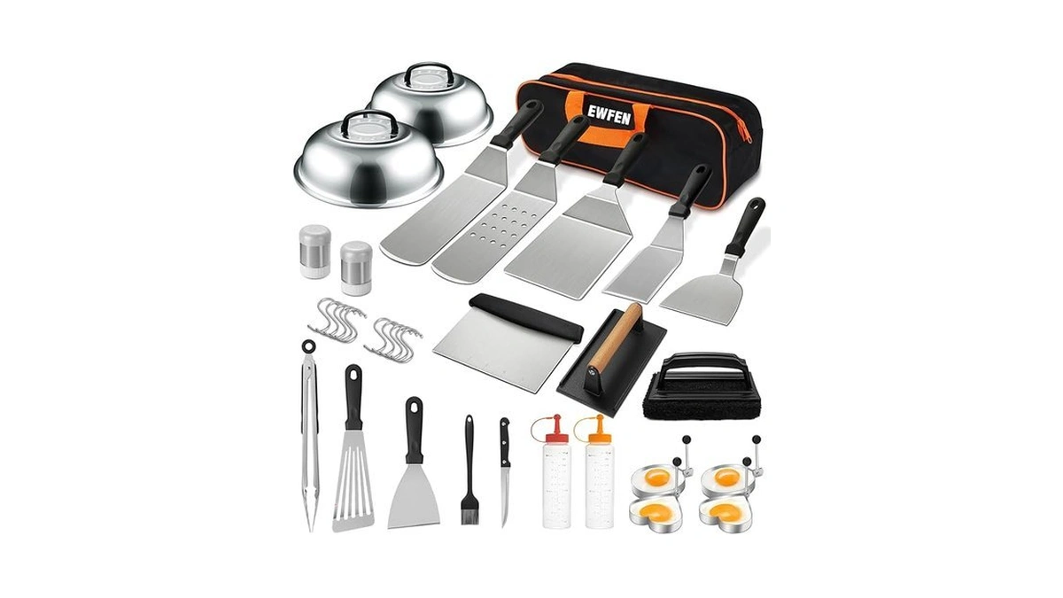 35pcs Griddle Accessories Kit, Flat Top Grill Accessories Set For