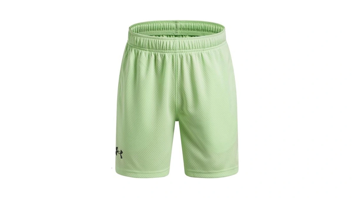 Under Armour Boys' Tech Mesh Shorts, (712) Lumos Lime /