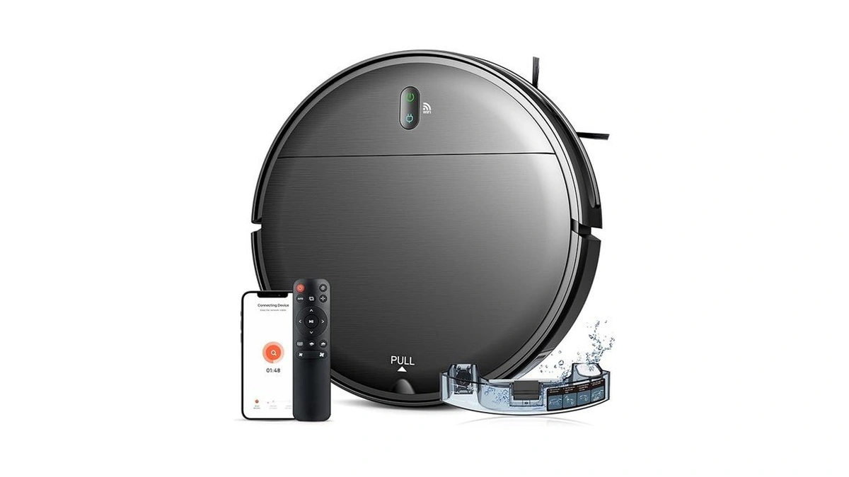 Robot Vacuum And Mop Combo, 2 In 1 Robotic Vacuum