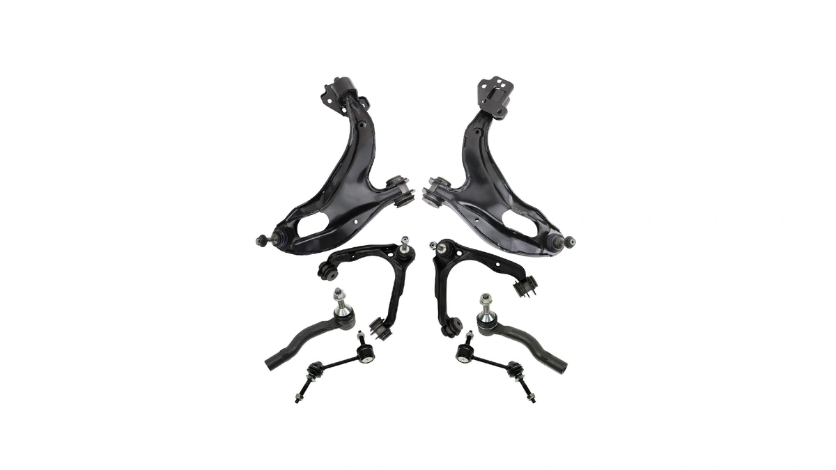Trq Front Steering & Suspension Kit Compatible With 2006-2011 Ford