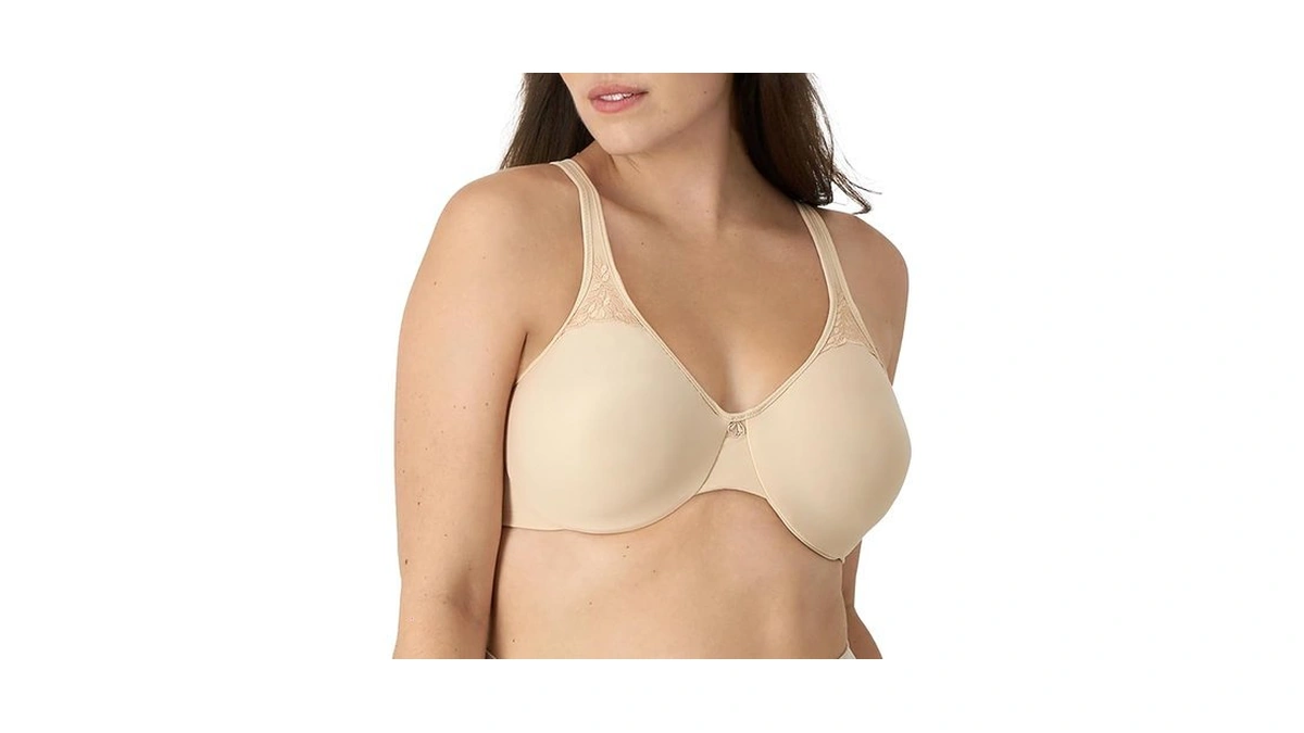 Bali Womens Passion For Comfort Minimizer Underwire Bra, Soft Taupe,