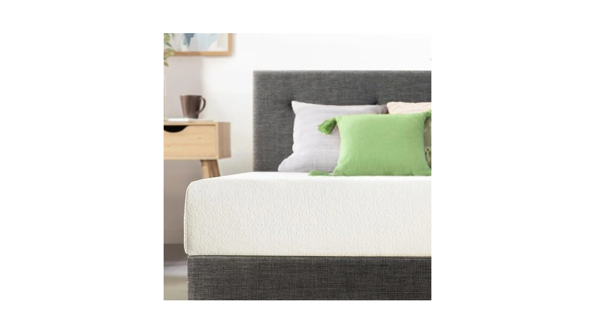 Best Price Mattress 6 Inch Twin Mattress Bed-in-a-box, Green Tea