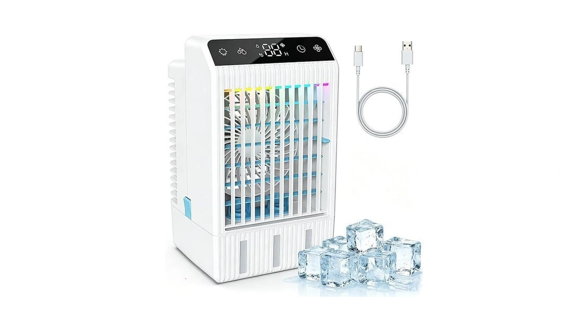 Portable Air Conditioners: Mini Ac Fan Swamp Evaporative Cooler With