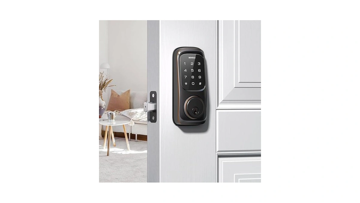 Revolo Keyless Entry Door Lock With Touchscreen Keypads, Electronic Keypad