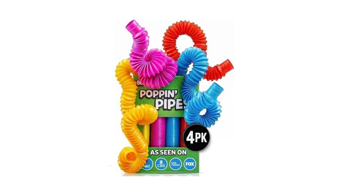 Bunmo Pop Tubes - Sensory Toys - Fidget Toys -