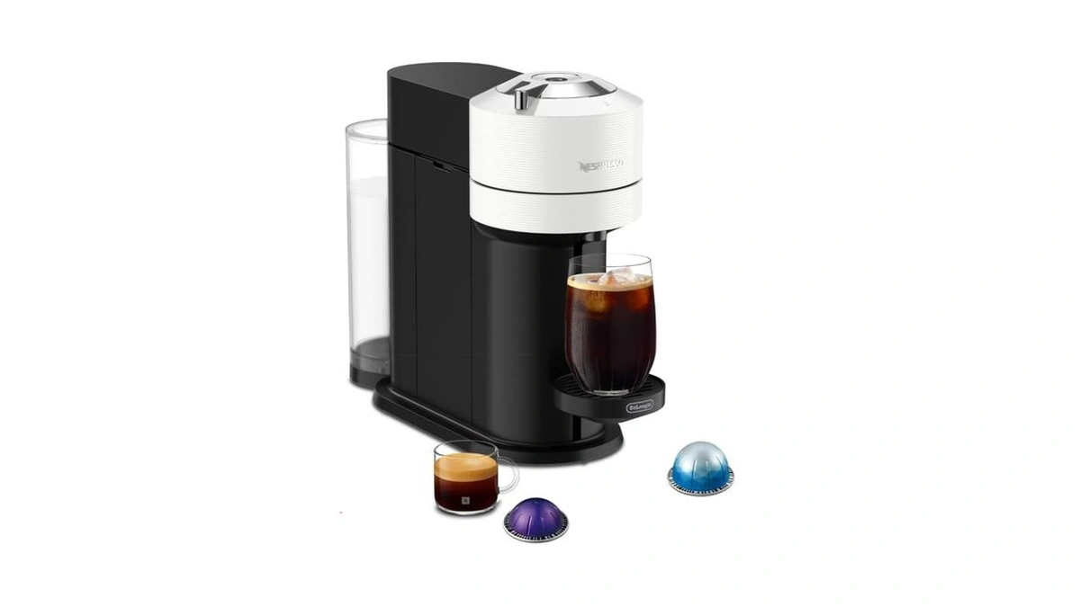 Nespresso Vertuo Next Coffee And Espresso Maker By De'longhi, White