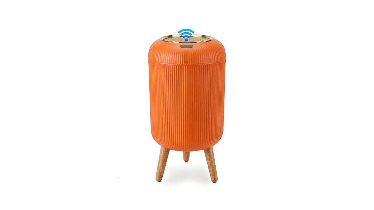 Pukomc Smart Sensor Wastebasket, Convenient And Hygienic Easy To Use,