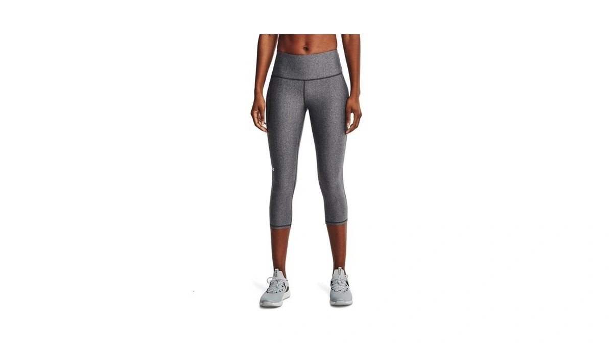 Under Armour Womens Heatgear Armour High Waisted Pocketed No-slip Capri,