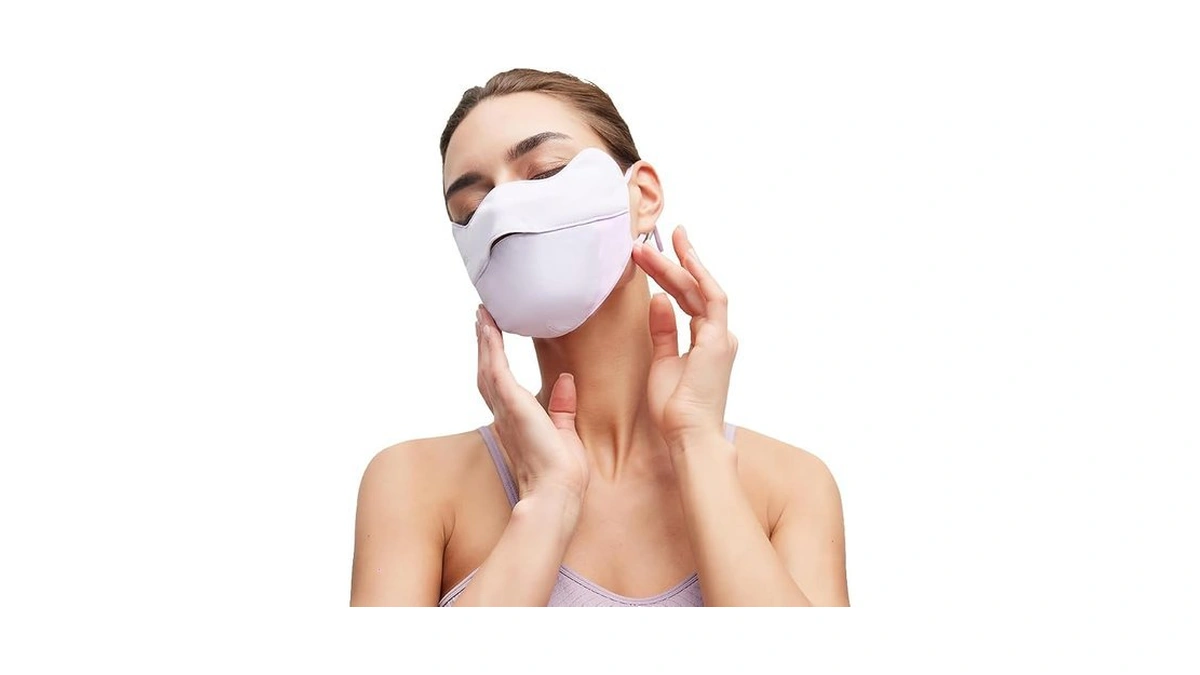 Sun Protection Uv Face Mask Women Upf 50+ Cooling Face