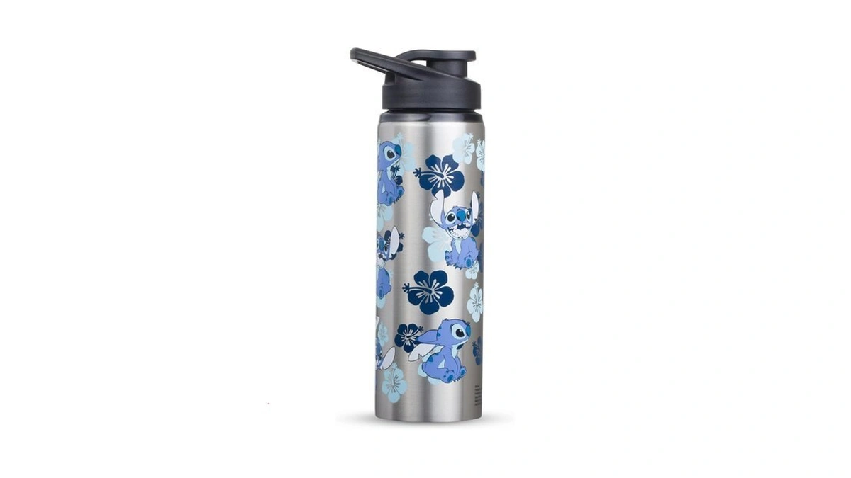 Silver Buffalo Disney Lilo And Stitch Single Walled Stainless Steel