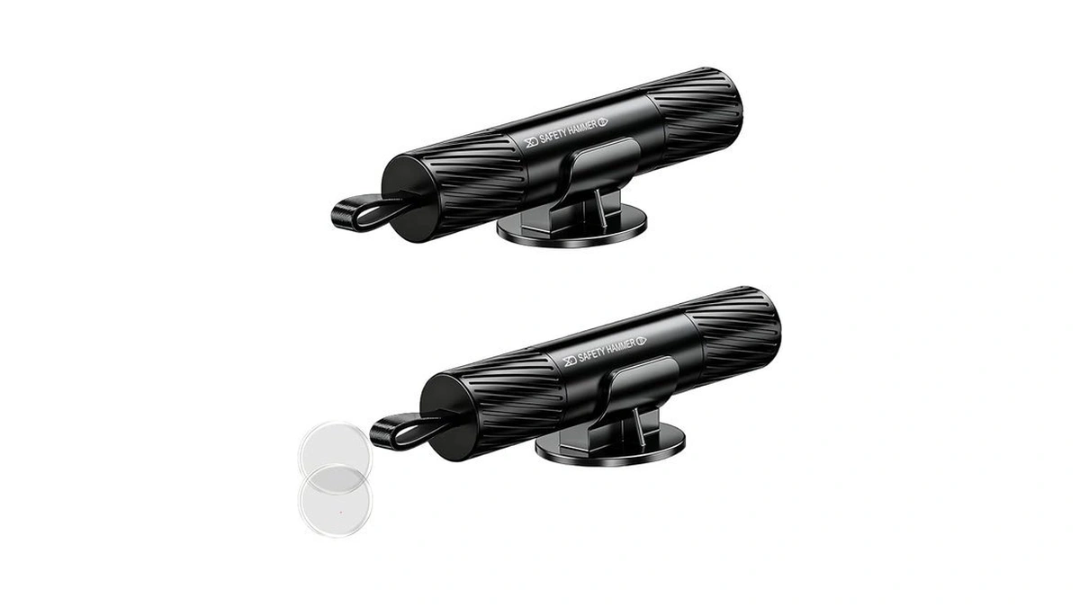 Jorvixn Safe Hammer Glass Breaker Underwater, Car Hammer Window Breaker