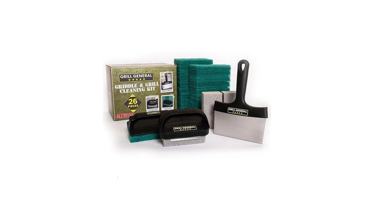 Grill General 26 Piece Griddle & Grill Cleaning Kit For