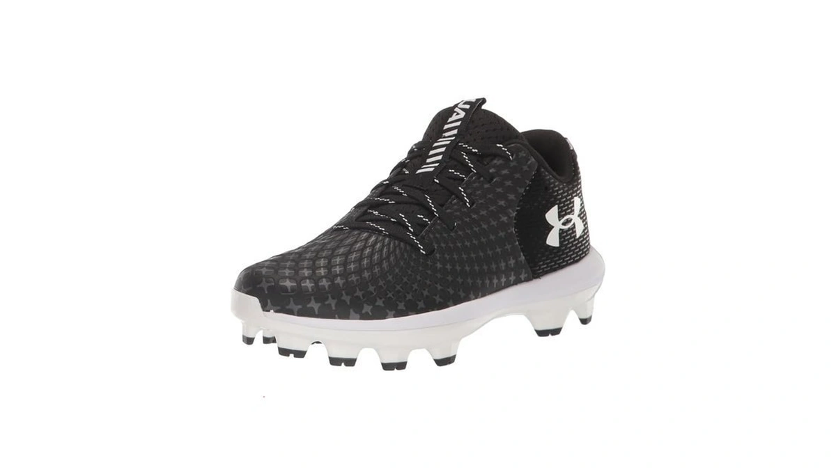 Under Armour Girls' Glyde 2.0 Tpu Jr, (001) Black/black/white, 5.5,