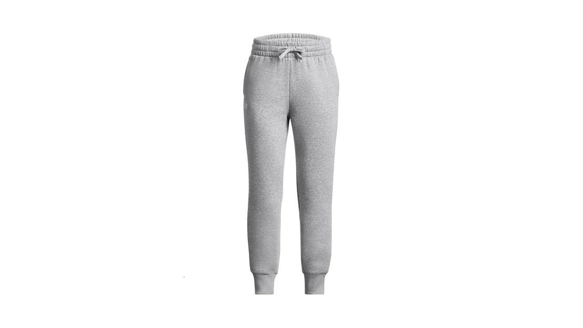 Under Armour Girls Rival Fleece Joggers, (012) Mod Gray Light