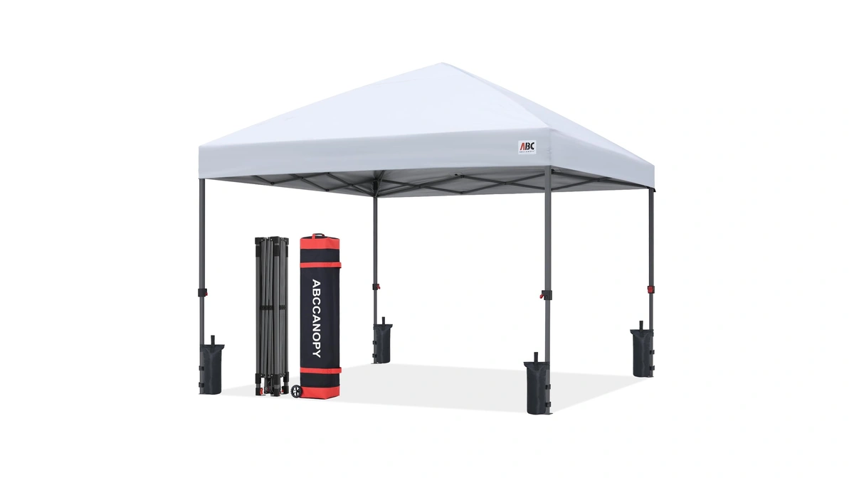 Abccanopy 10x10 Pop Up Canopy Tent, Easy Setup Instant Shelter