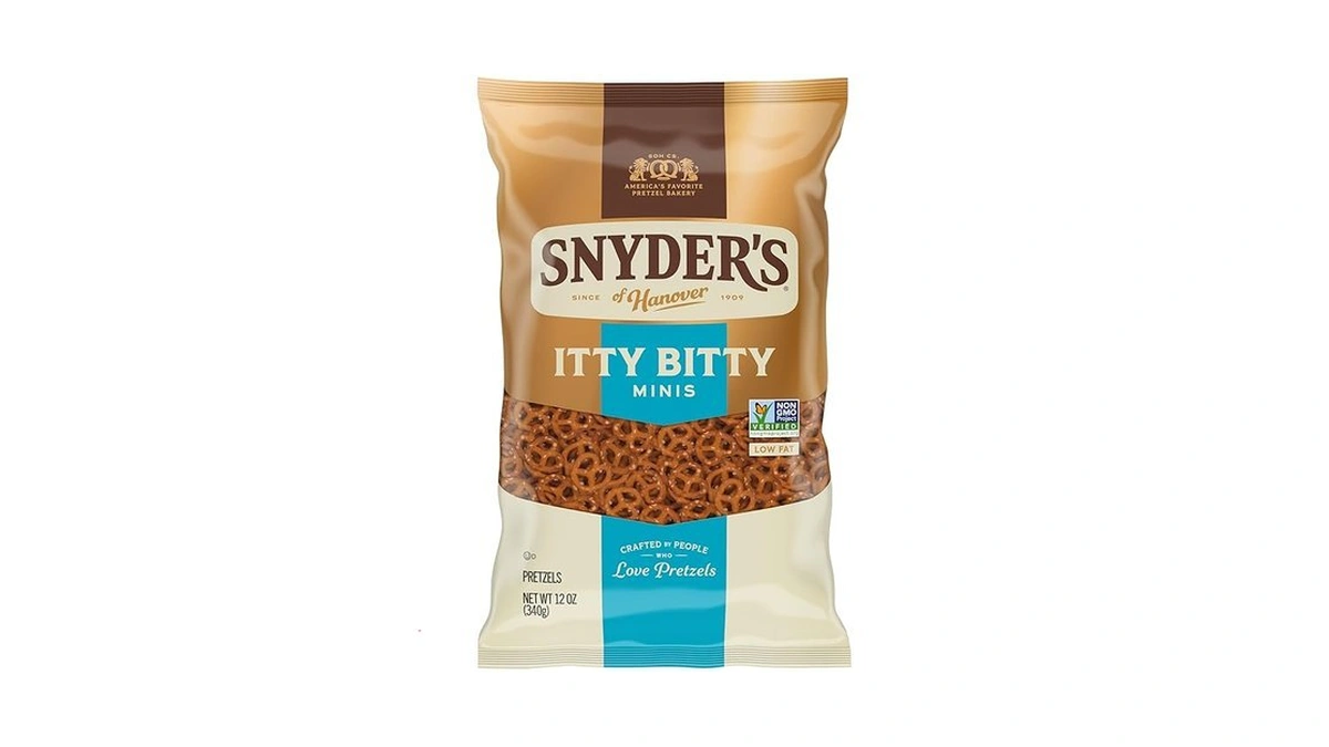 Snyder's Of Hanover, Itty Bitty Minis Pretzels, 12 Oz Bag