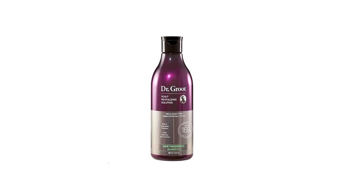 Dr. Groot Hair Thickening Shampoo, Korean Hair Care With Biotin,