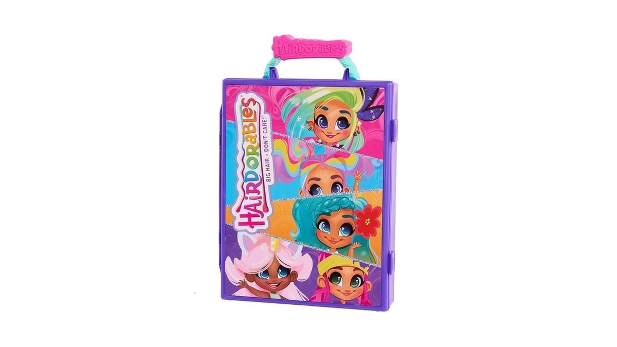Hairdorables Storage Case, Store And Carry Up To 6 Hairdorables