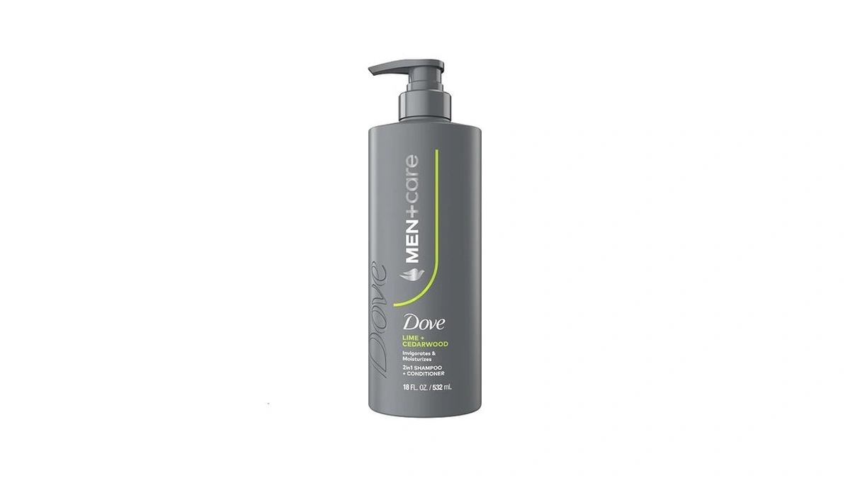Dove Men + Care Shampoo 1 Count Lime & Cedar