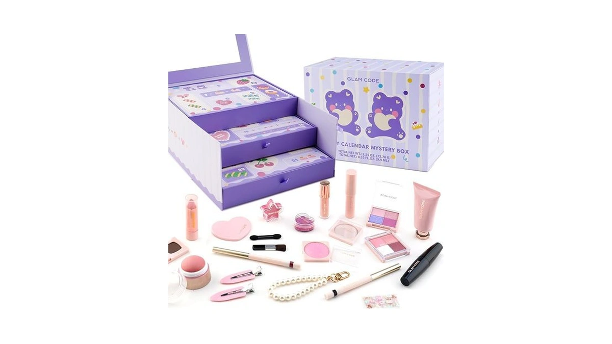 Glam Code Girls Makeup Gift Set For Teens, Happy Birthday