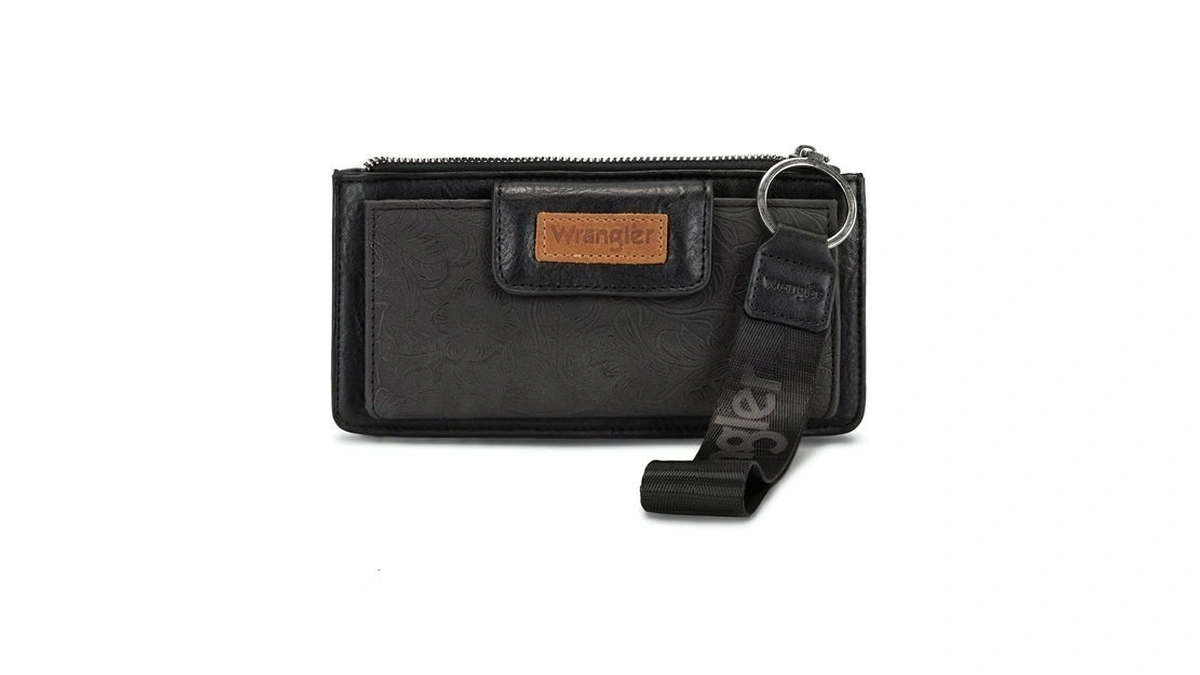 Montana West X Wrangler Women's Wallet Wristlet Bifold Wallet Ladies