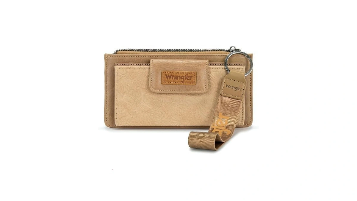 Montana West X Wrangler Wallets For Women Tooling Bifold Wallet