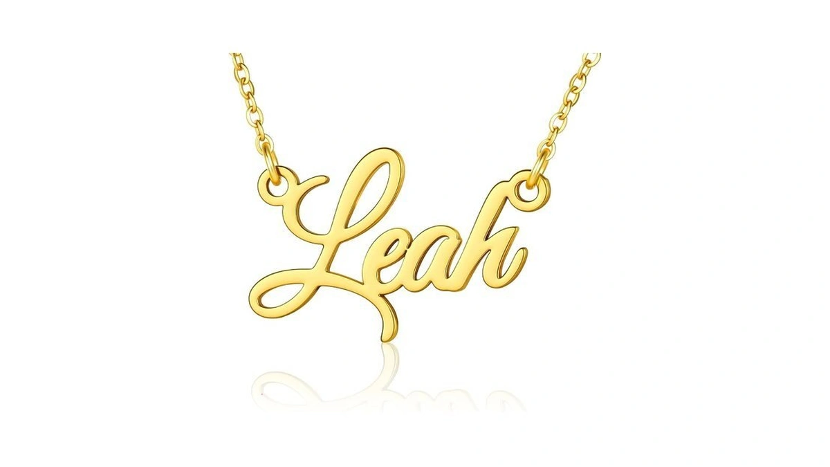 Ritach Leah Name Necklace - Custom Necklaces For Women Name